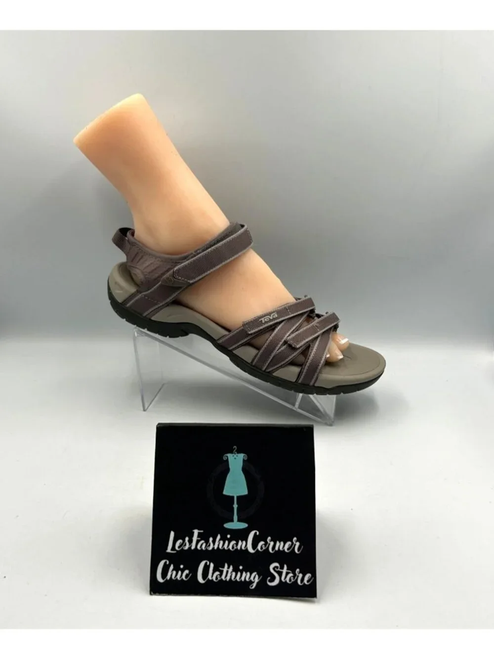 Teva Women's Plum Tirra Strappy Hiking Outdoor Lightweight Sandals Size 10 3632 - Picture 15 of 16